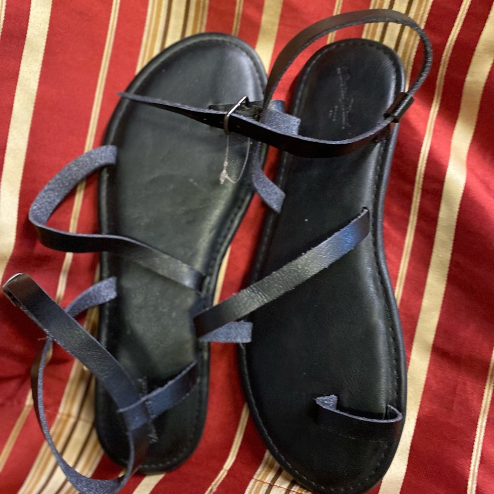 Black sandals